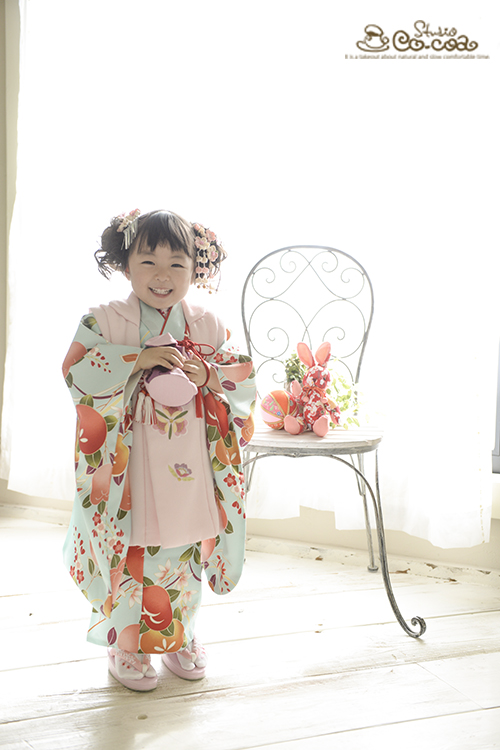 ３歳七五三 キラキラ笑顔の可愛い女の子のご紹介です スタジオココア二子玉川のブログ