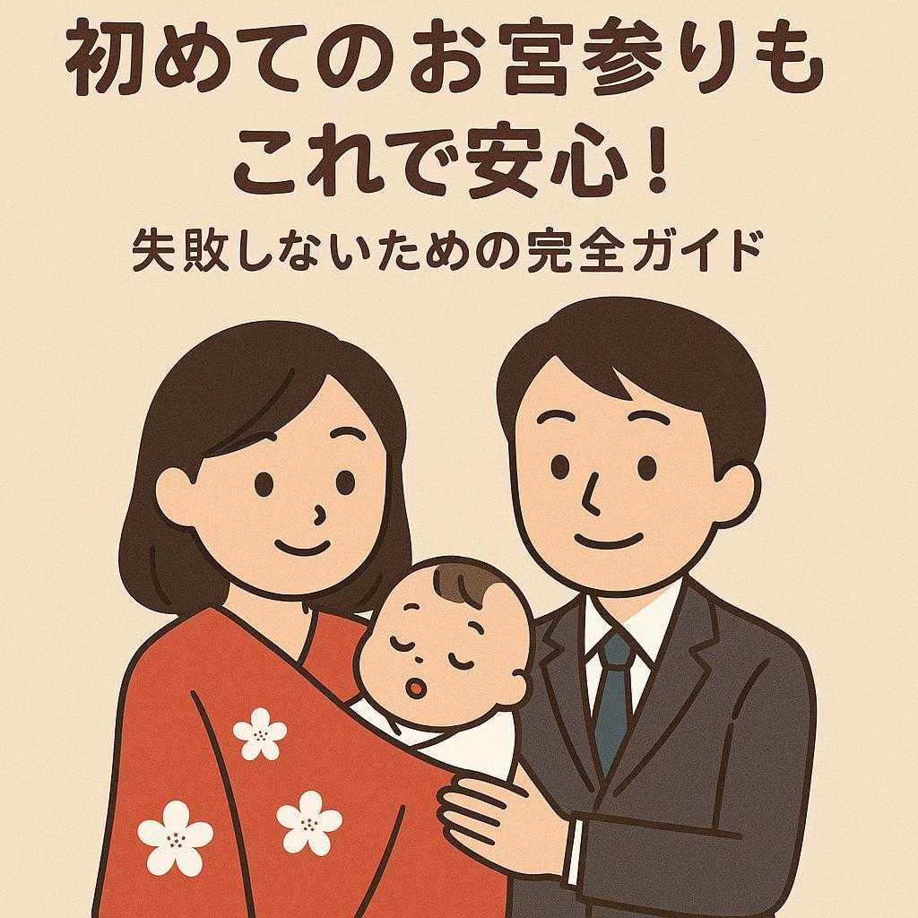 初めてのお宮参りもこれで安心！失敗しないための完全ガイド