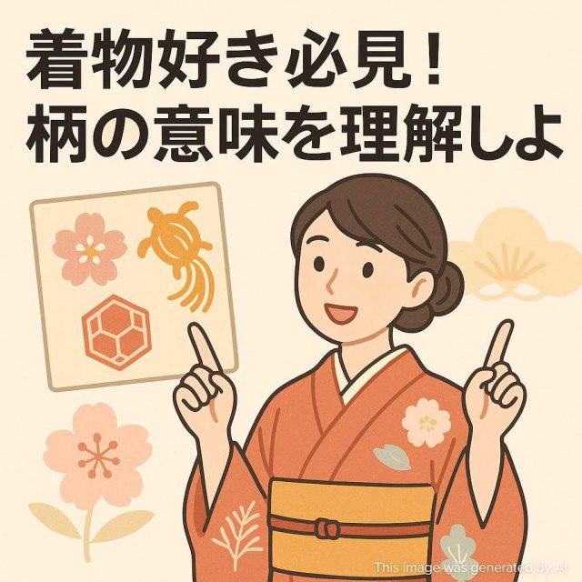 着物好き必見！柄の意味を理解しよう