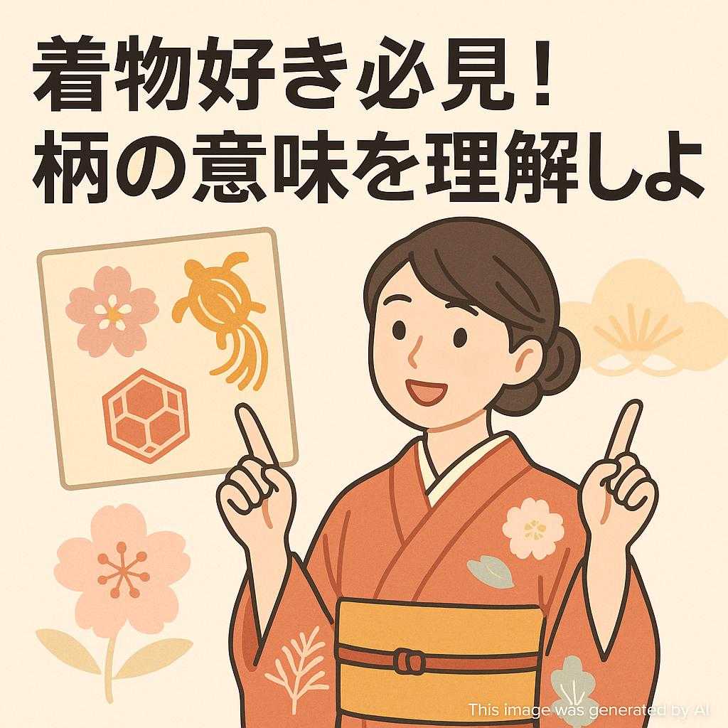 着物好き必見！柄の意味を理解しよう