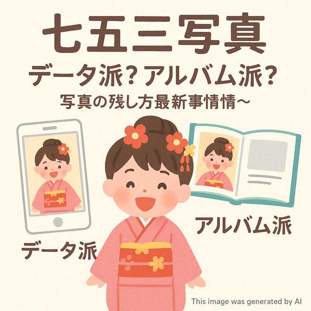 七五三写真～データ派？アルバム派？写真の残し方最新事情～