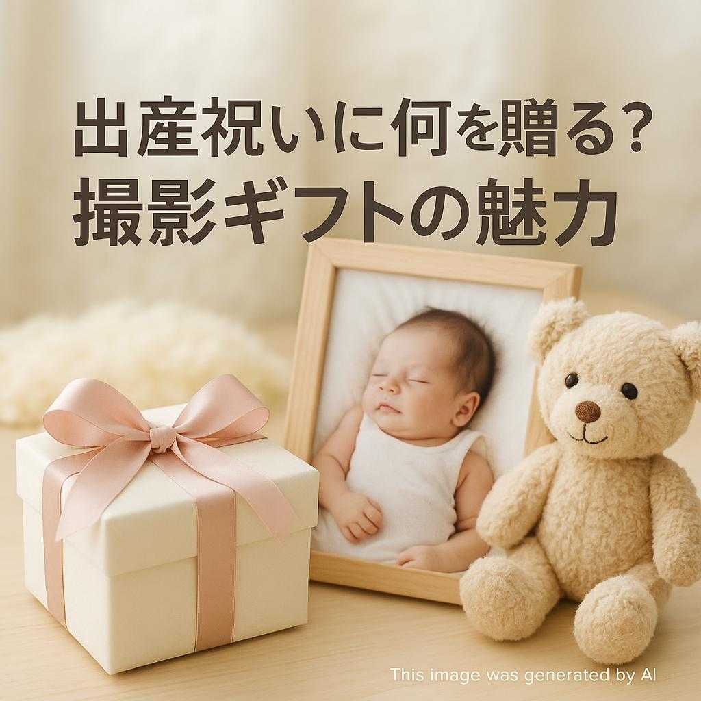 出産祝いに何を贈る？撮影ギフトの魅力