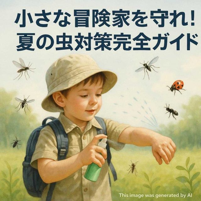小さな冒険家を守れ！夏の虫対策完全ガイド