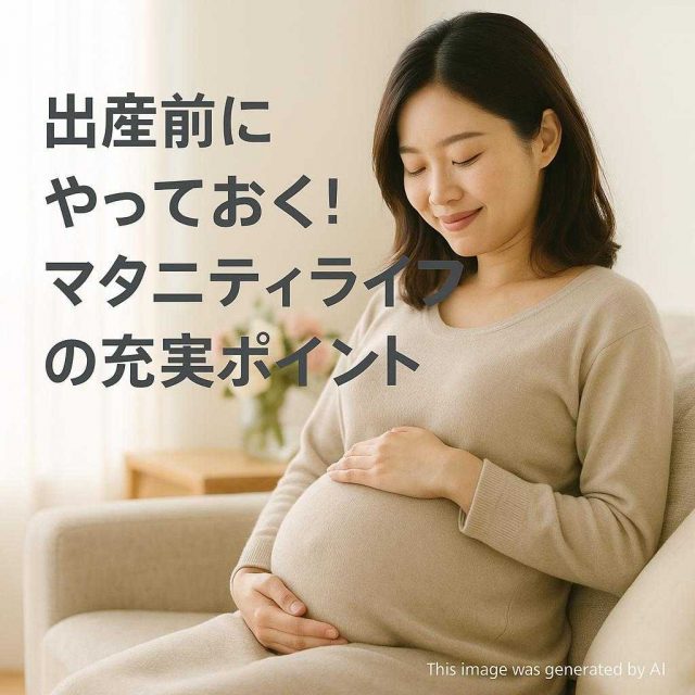 出産前にやっておく！マタニティライフの充実ポイント