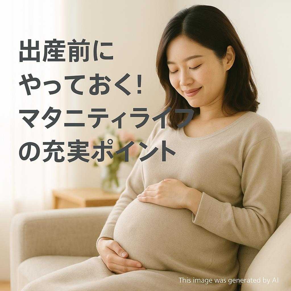 出産前にやっておく！マタニティライフの充実ポイント