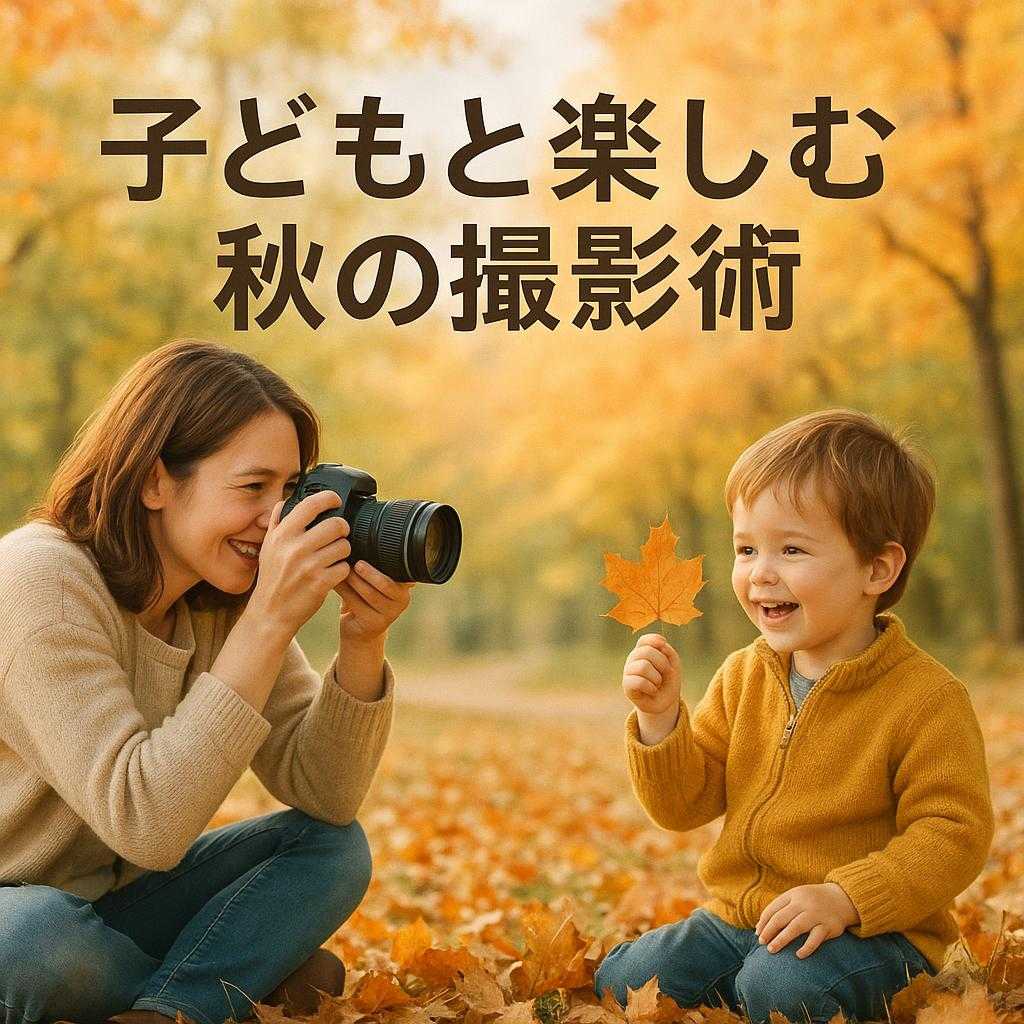 子どもと楽しむ秋の撮影術