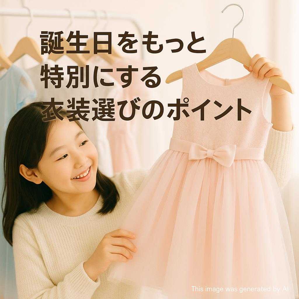 誕生日をもっと特別にする衣装選びのポイント