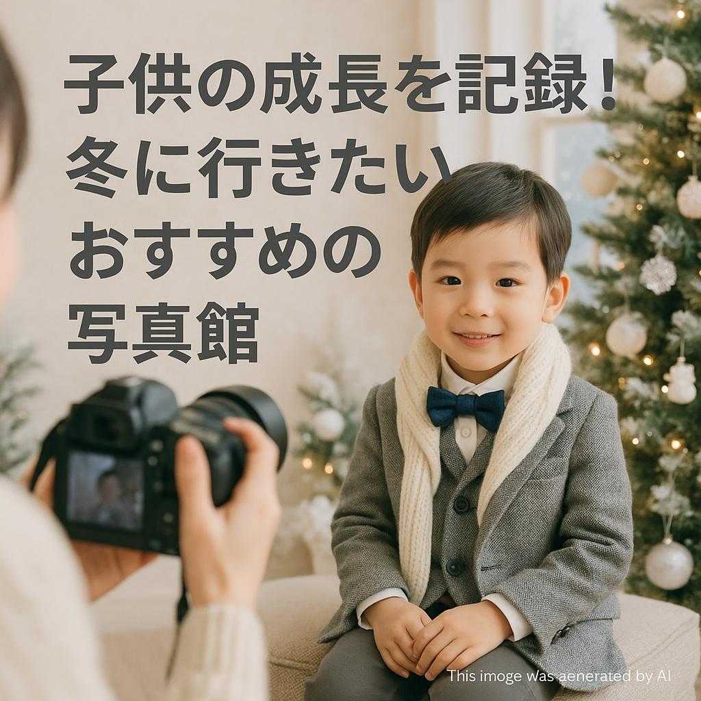 子供の成長を記録!冬に行きたいおすすめの写真館