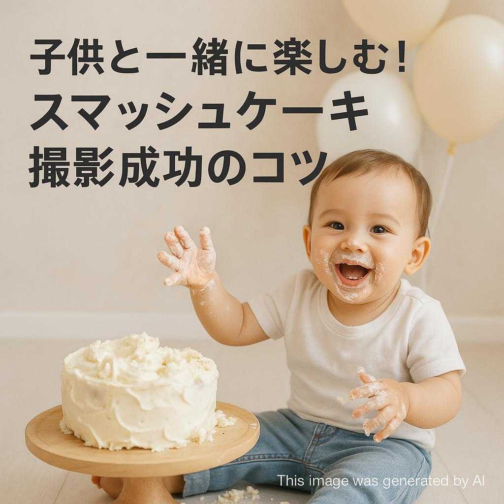 子供と一緒に楽しむ！スマッシュケーキ撮影成功のコツ