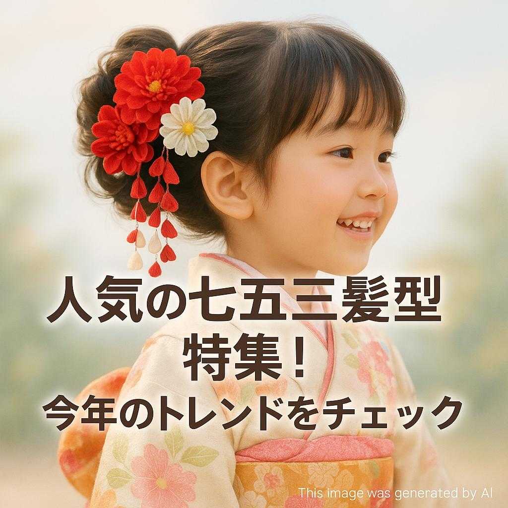 人気の七五三髪型特集！今年のトレンドをチェック