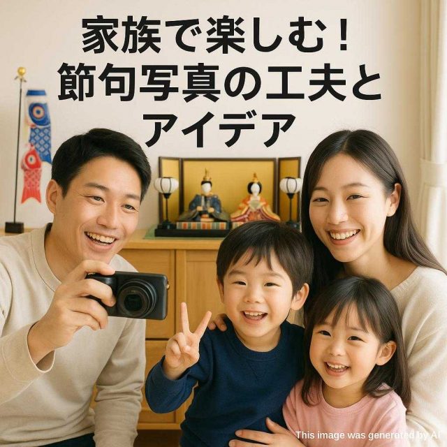 家族で楽しむ！節句写真の工夫とアイデア