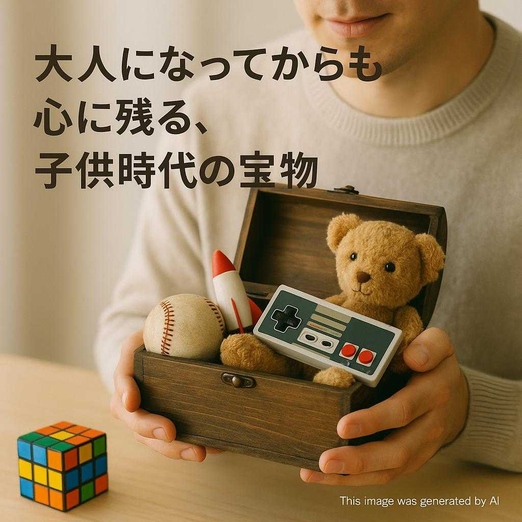 大人になってからも心に残る、子供時代の宝物