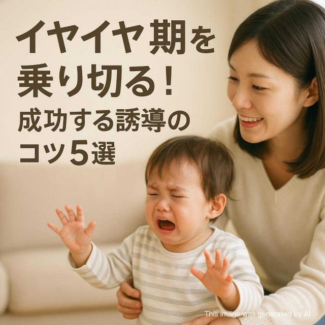 イヤイヤ期を乗り切る！成功する誘導のコツ5選