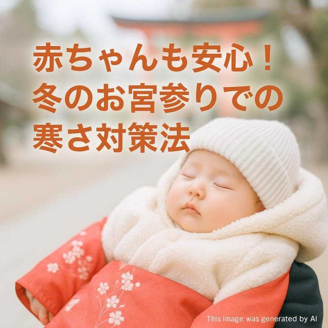赤ちゃんも安心！冬のお宮参りでの寒さ対策法