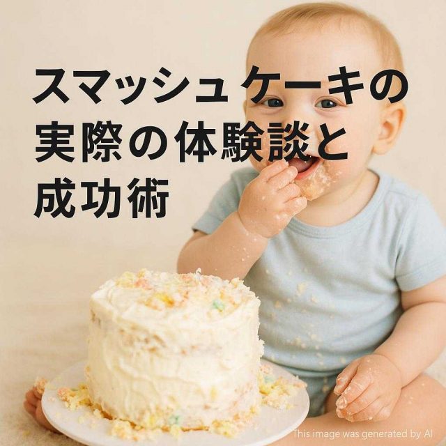 スマッシュケーキの実際の体験談と成功術