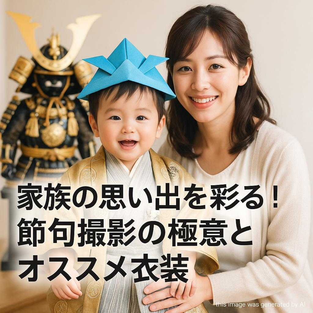 家族の思い出を彩る! 節句撮影の極意とオススメ衣装