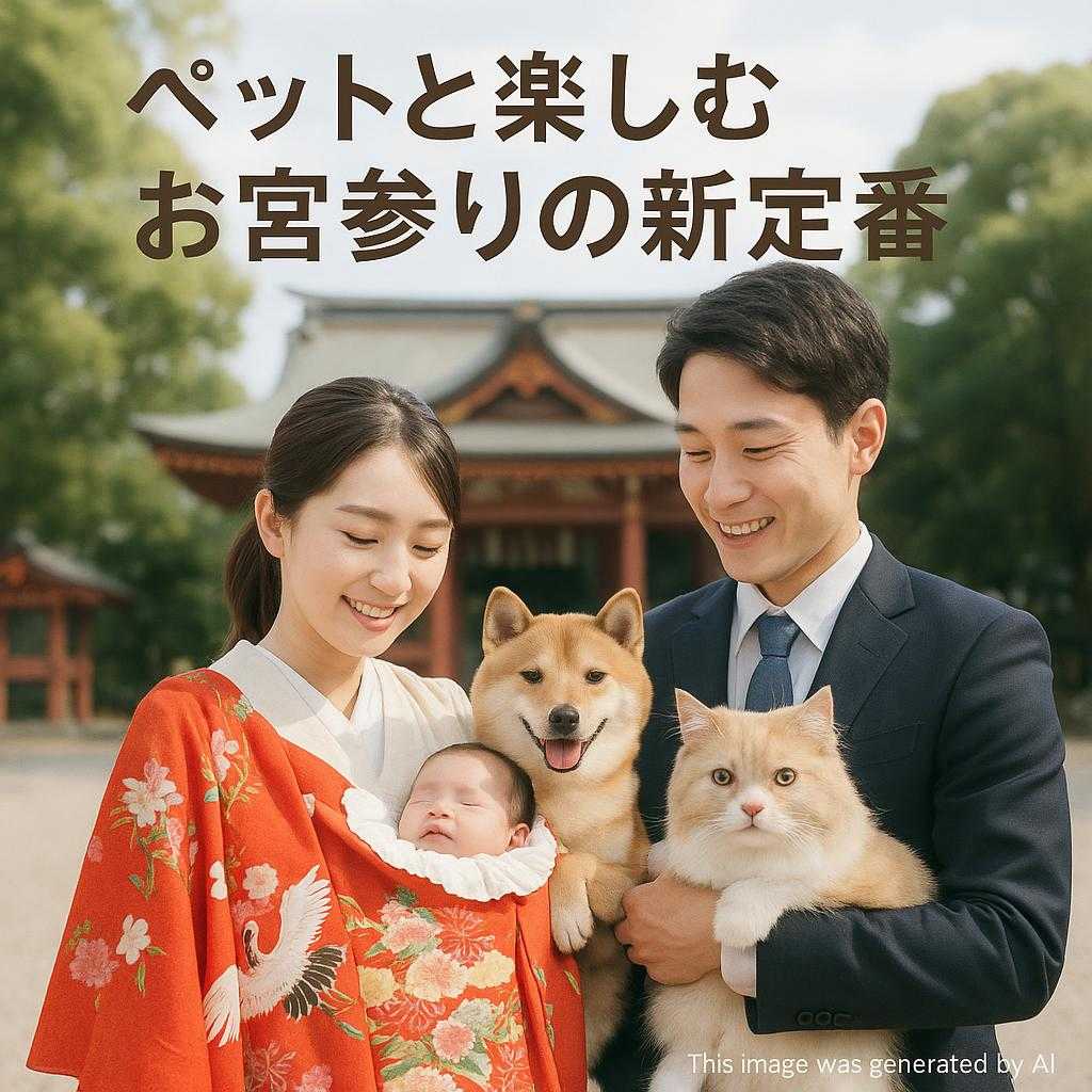 ペットと楽しむお宮参りの新定番