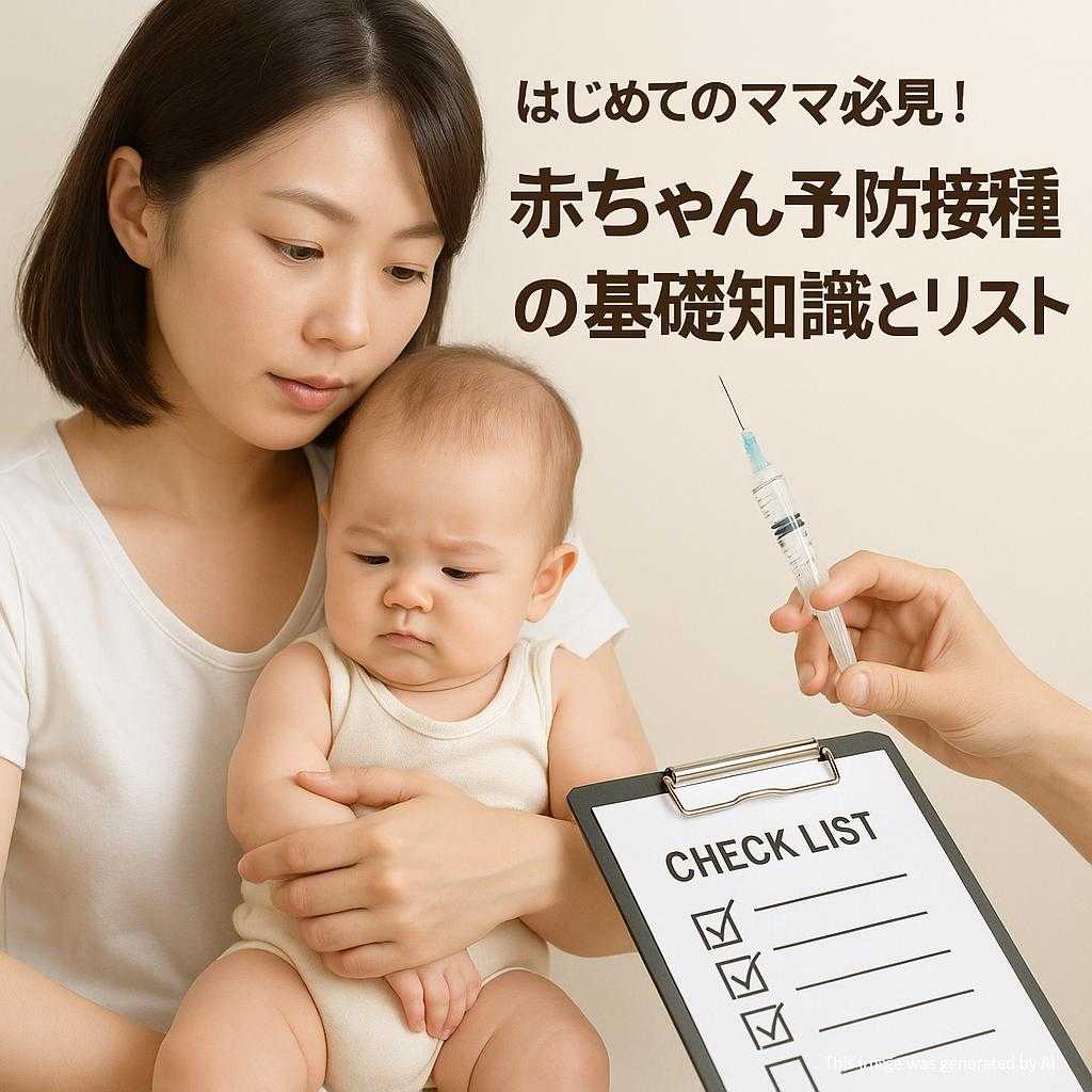 はじめてのママ必見!赤ちゃん予防接種の基礎知識とリスト