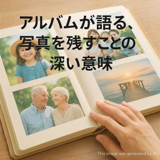 アルバムが語る、写真を残すことの深い意味