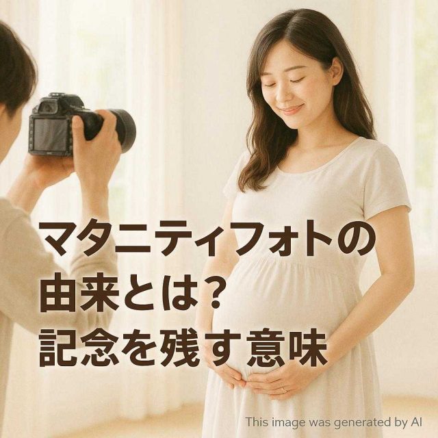 マタニティフォトの由来とは？記念を残す意味
