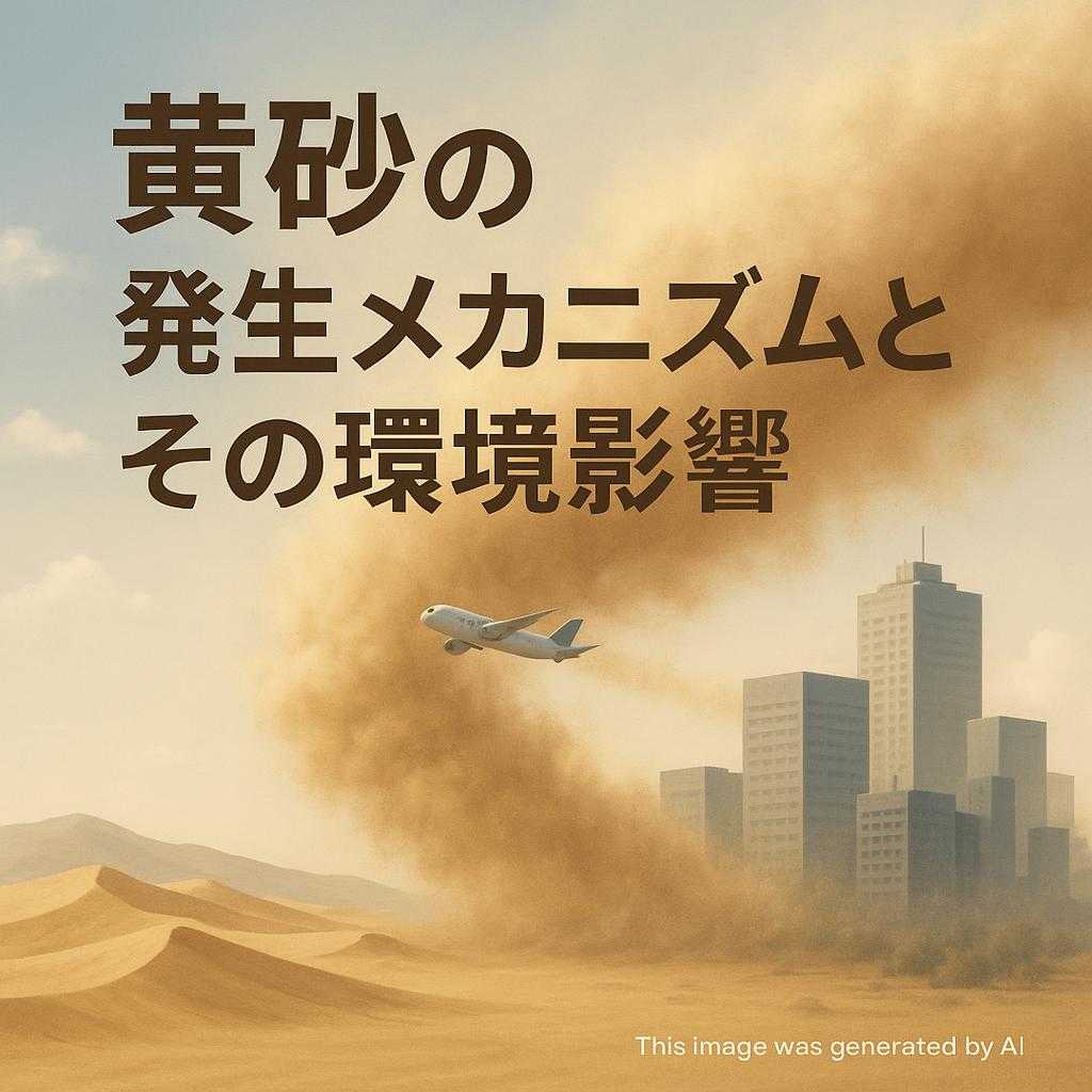 黄砂の発生メカニズムとその環境影響