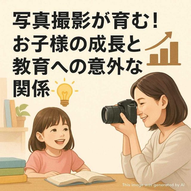 写真撮影が育む！お子様の成長と教育への意外な関係