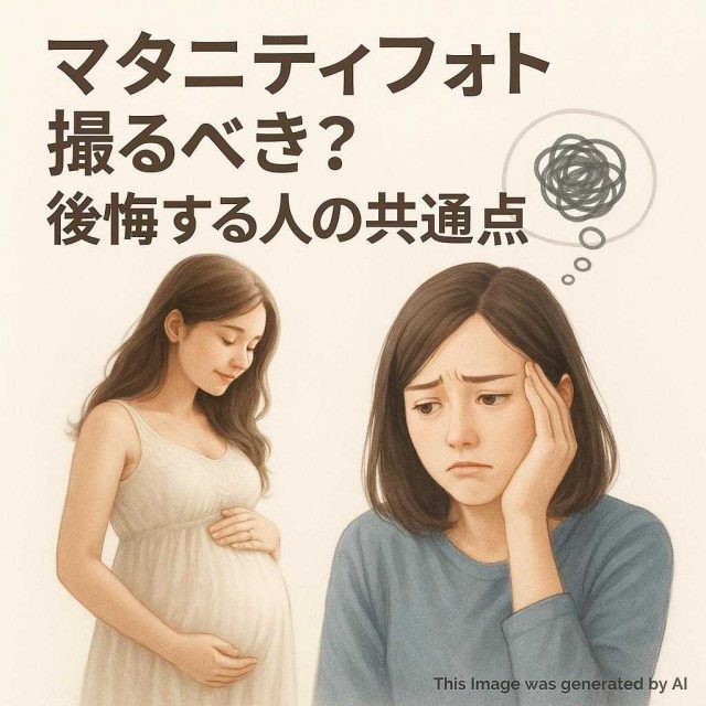 マタニティフォト撮るべき？後悔する人の共通点