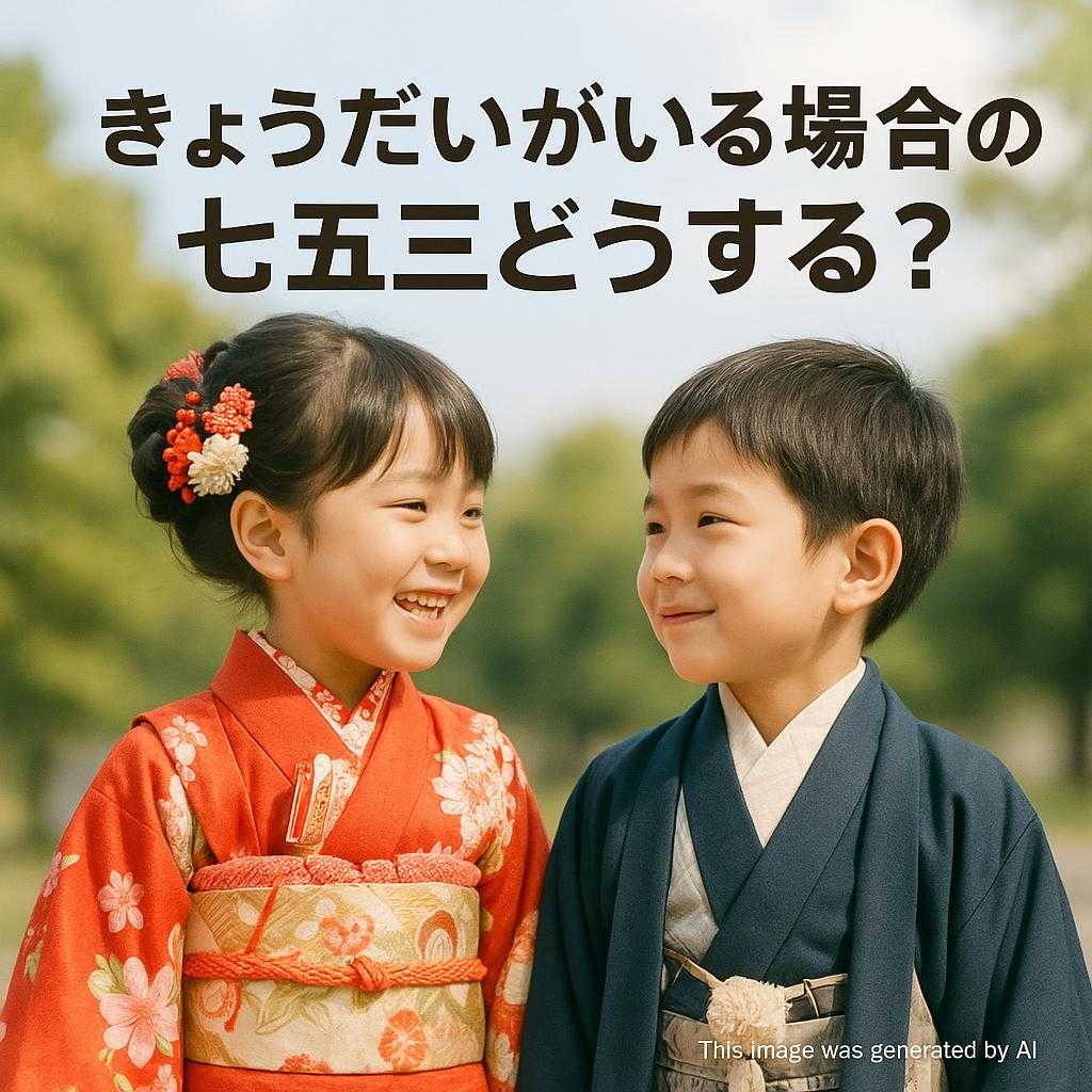 きょうだいがいる場合の七五三どうする?