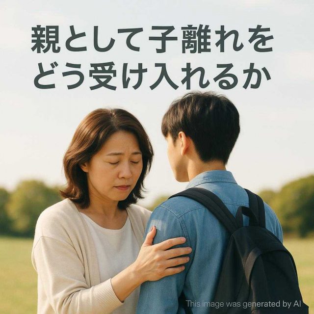 親として子離れをどう受け入れるか