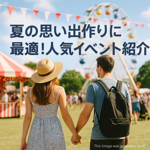 夏の思い出作りに最適！人気イベント紹介
