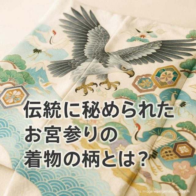 伝統に秘められたお宮参りの着物の柄とは？