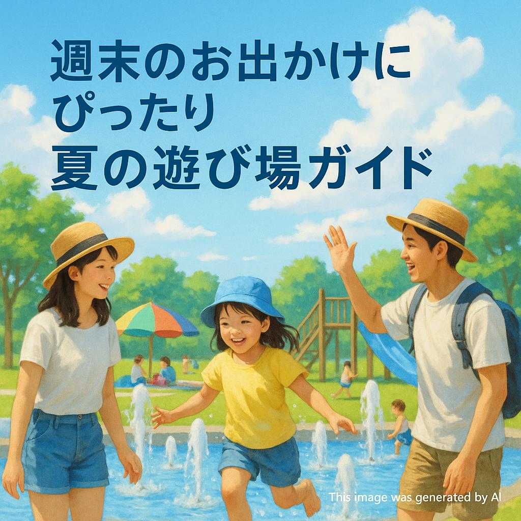 週末のお出かけにぴったり・夏の遊び場ガイド