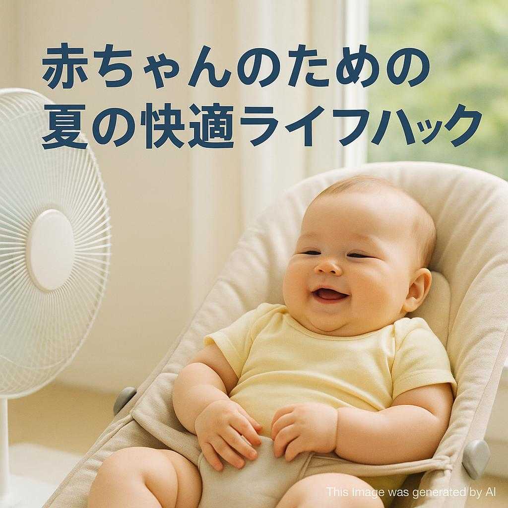 赤ちゃんのための夏の快適ライフハック