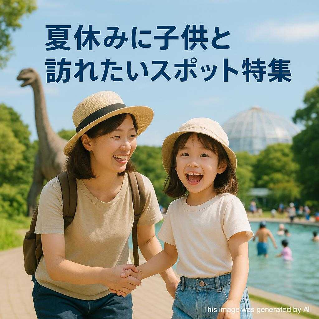 夏休みに子供と訪れたいスポット特集
