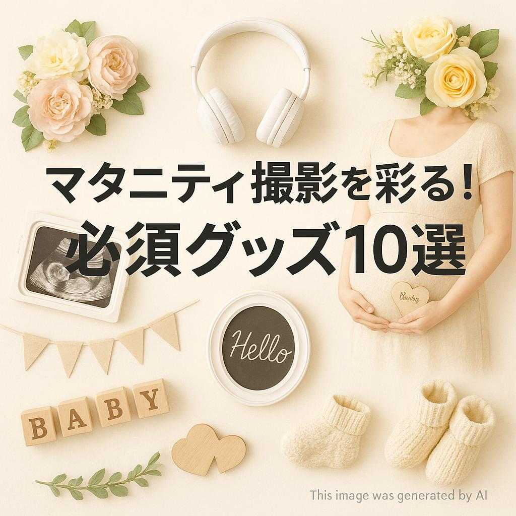 マタニティ撮影を彩る!必須グッズ10選