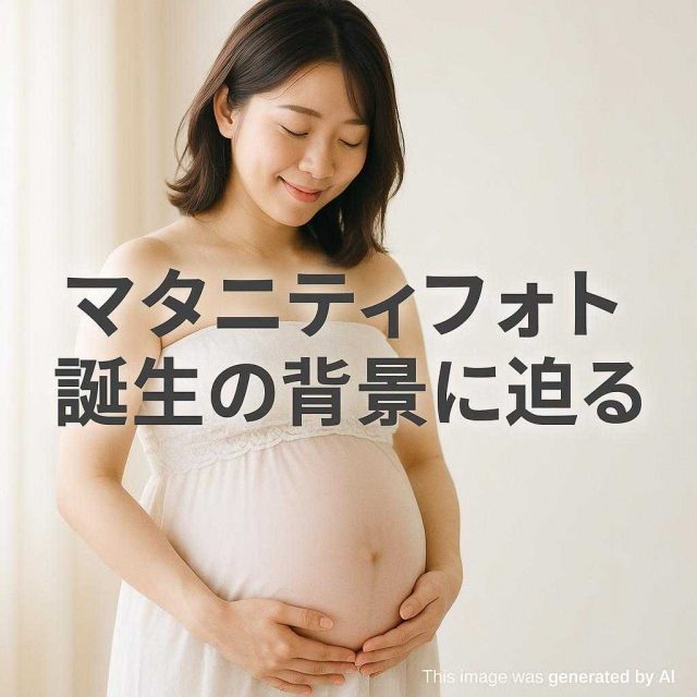 マタニティフォト誕生の背景に迫る