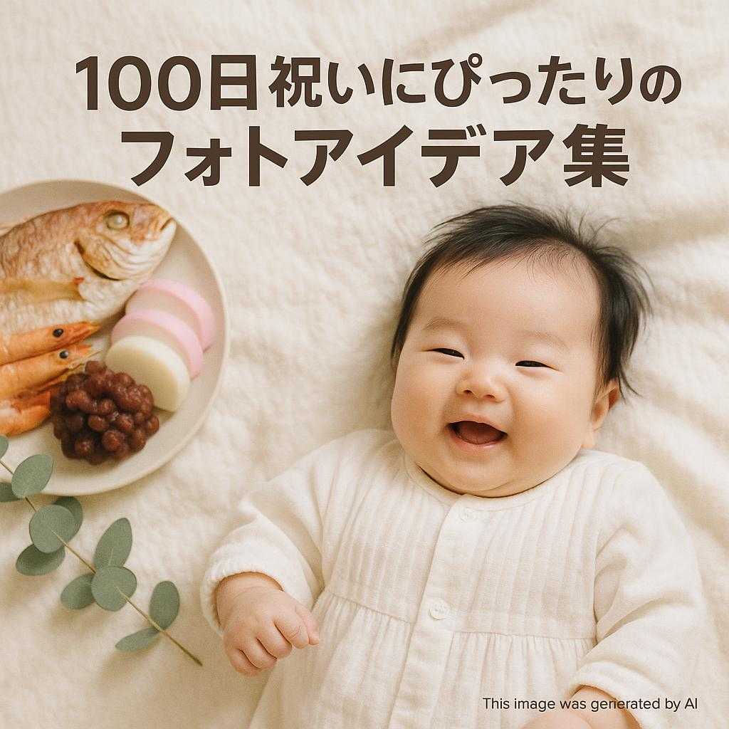 100日祝いにぴったりのフォトアイデア集