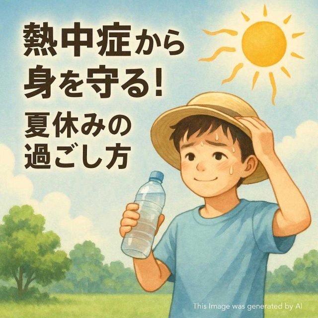 熱中症から身を守る！夏休みの過ごし方