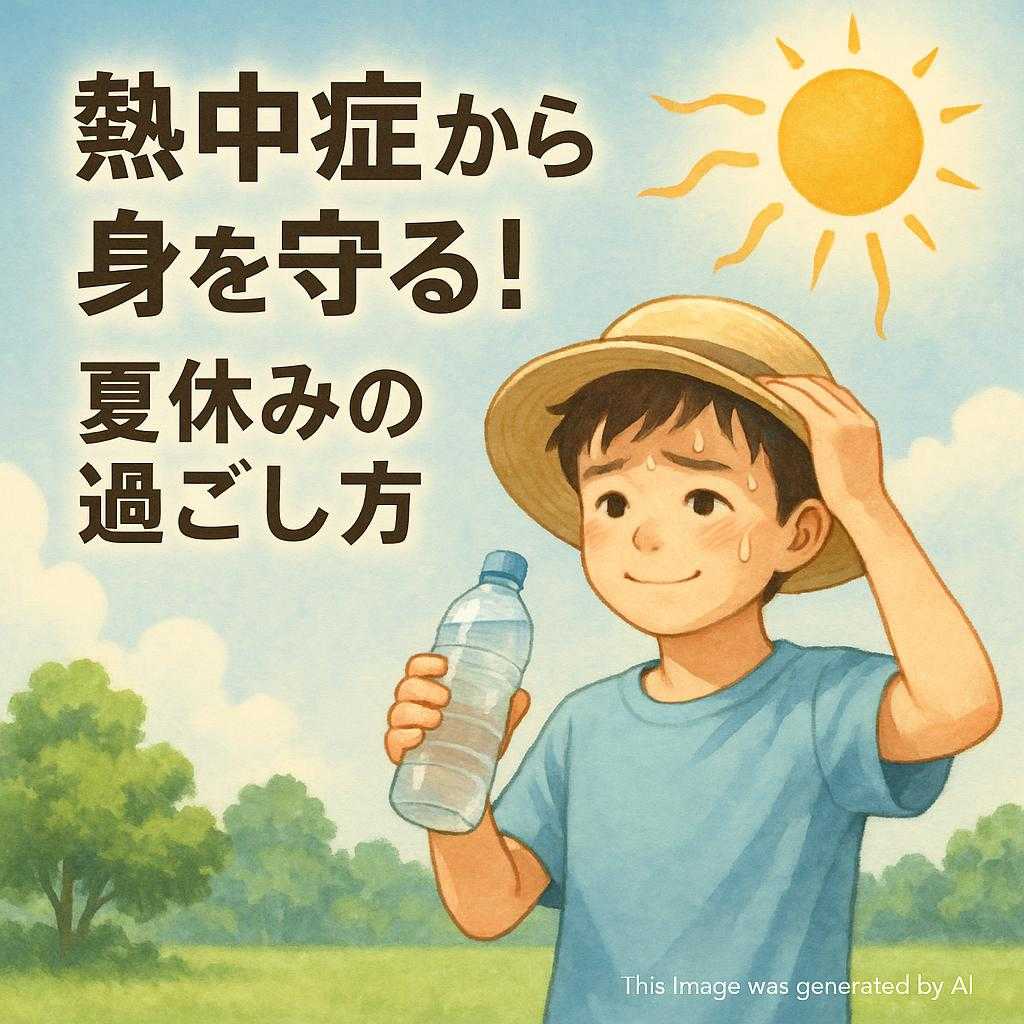 熱中症から身を守る!夏休みの過ごし方