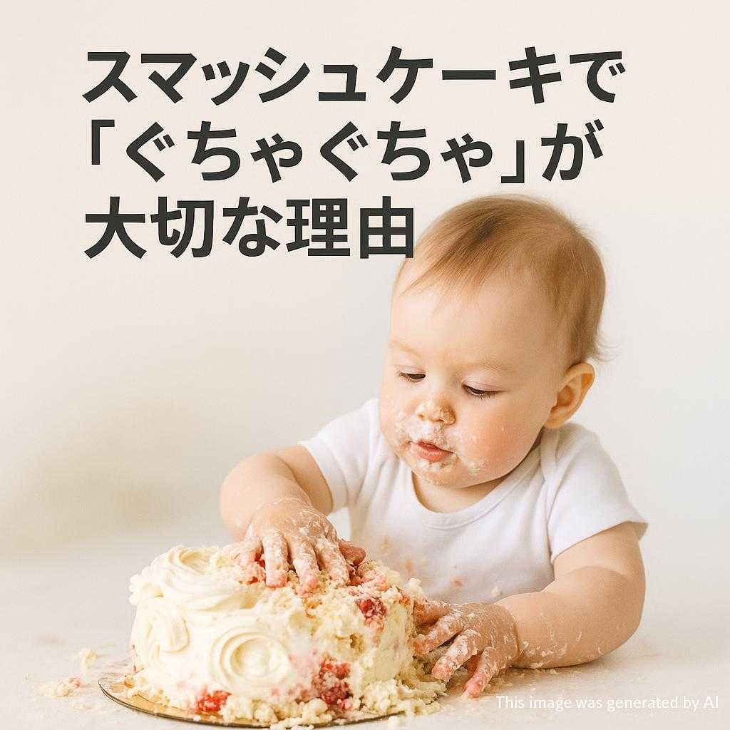 スマッシュケーキで「ぐちゃぐちゃ」が大切な理由
