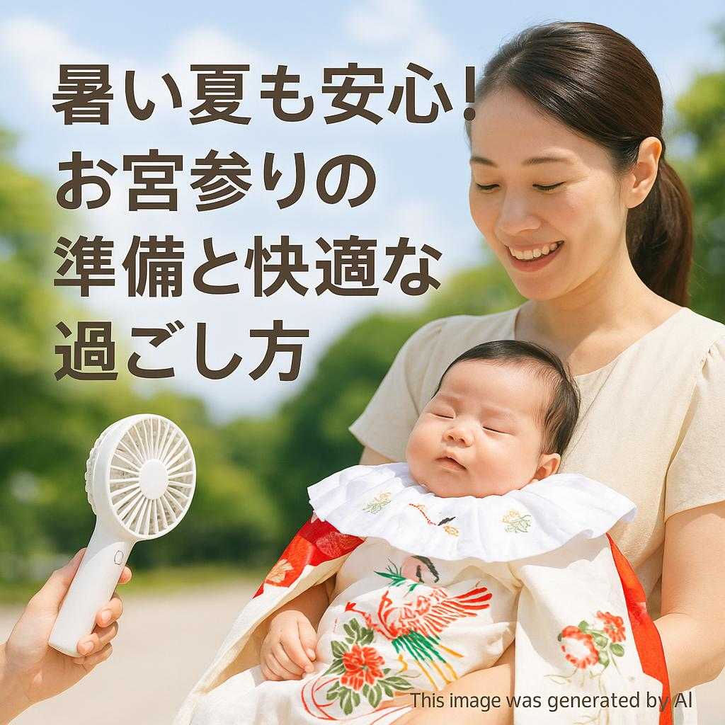暑い夏も安心!お宮参りの準備と快適な過ごし方