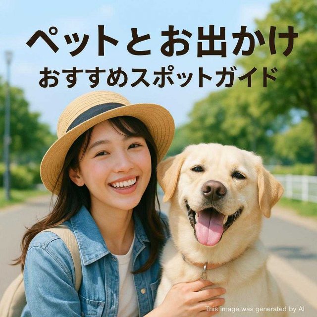 ペットとお出かけ・おすすめスポットガイド