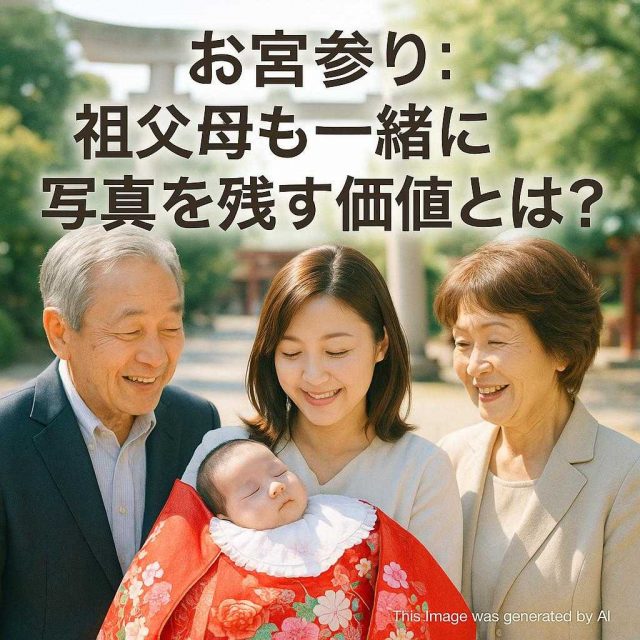 お宮参り：祖父母も一緒に写真を残す価値とは？