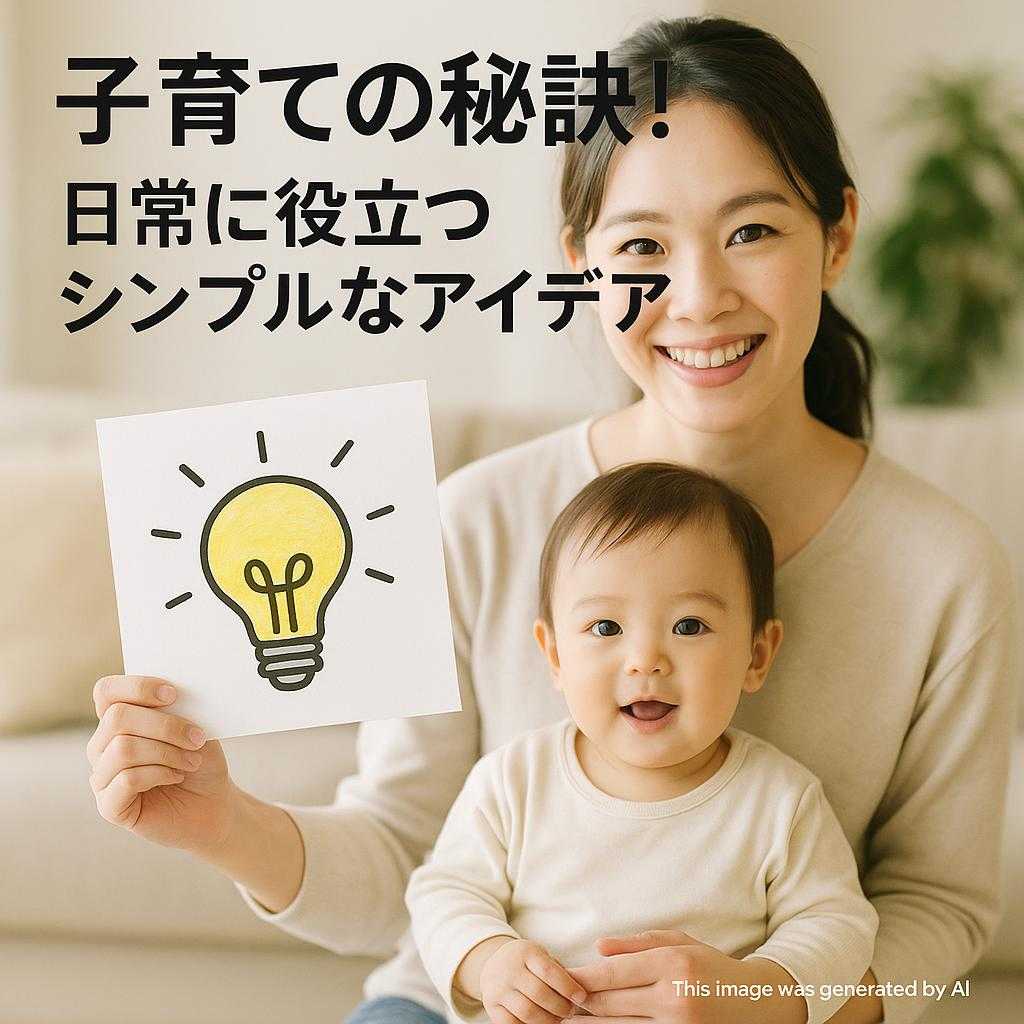 子育ての秘訣!日常に役立つシンプルなアイデア