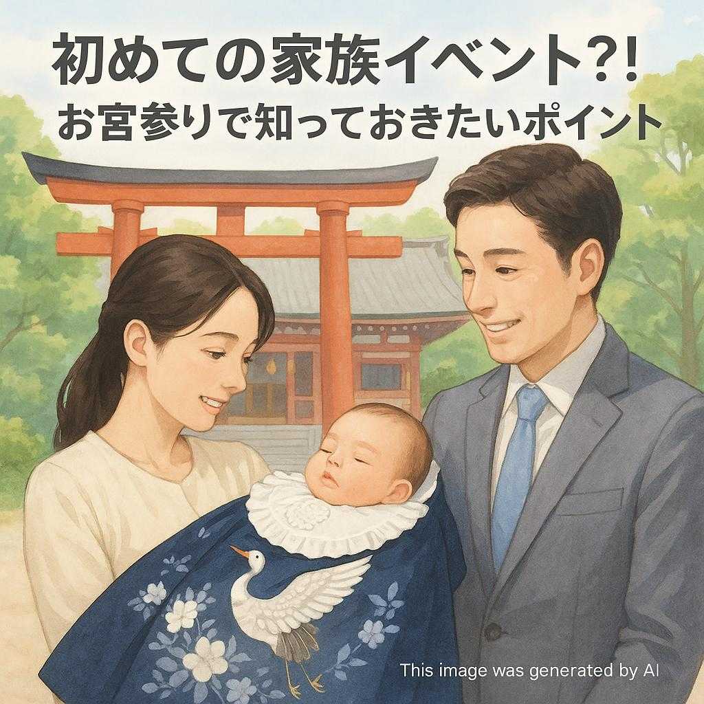 初めての家族イベント?! お宮参りで知っておきたいポイント