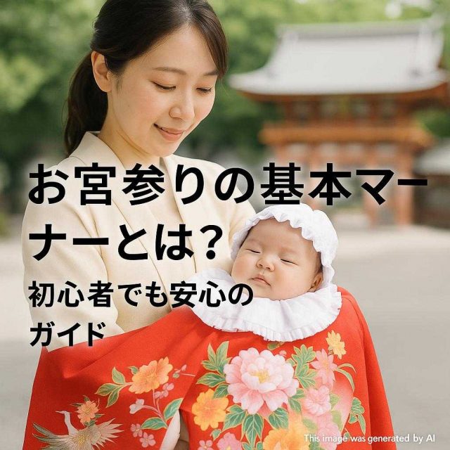 お宮参りの基本マナーとは？初心者でも安心のガイド