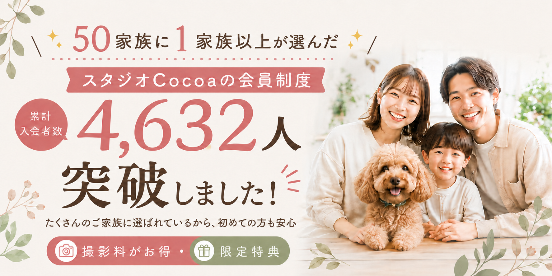 ashiato・さんぽ・Step・てくてく新規入会キャンペーン